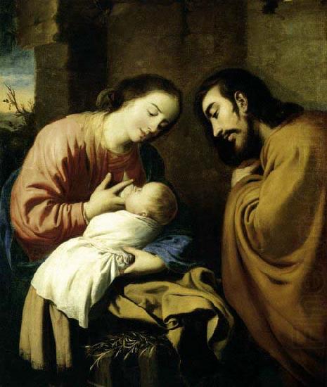 The Holy Family, ZURBARAN  Francisco de